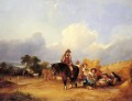 Tiempo de cosecha escenas rurales William Shayer Snr